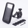 MotoGuard PRO · Soporte impermeable para celular en moto y bicicleta, giro 360°