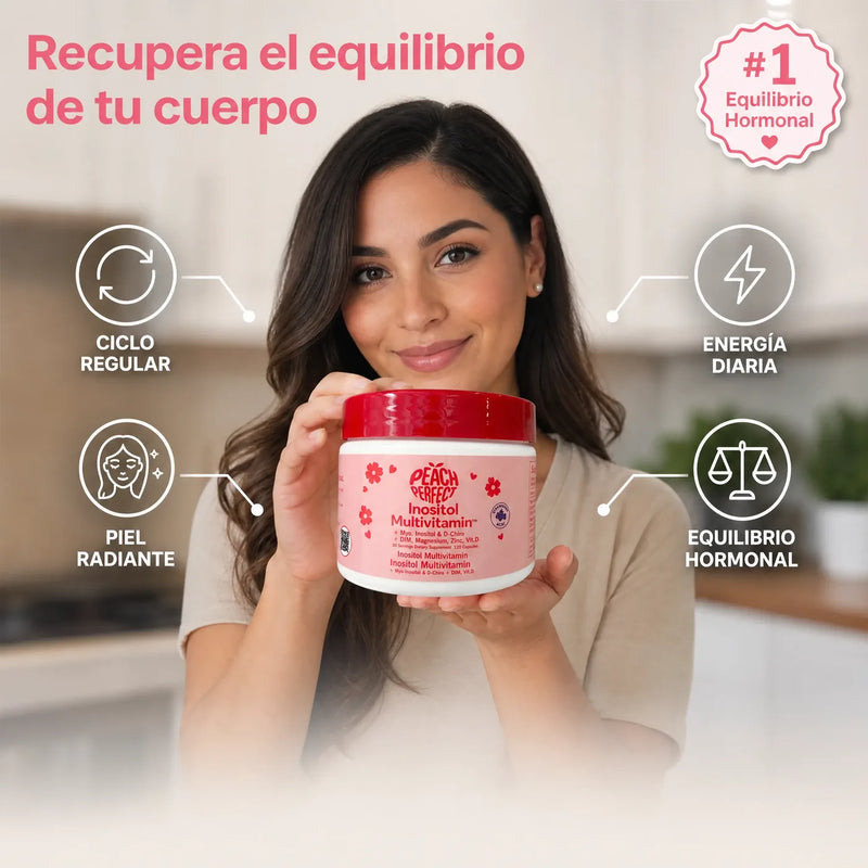 Peach Perfect Inositol Multivitamínico En Cápsulas